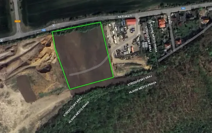 Pronájem komerčního pozemku, Kosoř, 16090 m2