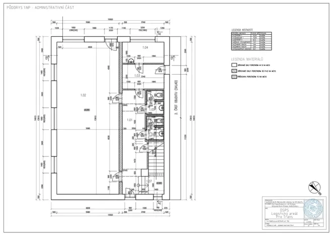 Pronájem kanceláře, Dobřejovice, 541 m2