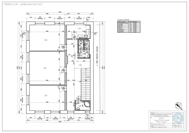 Pronájem kanceláře, Dobřejovice, 541 m2