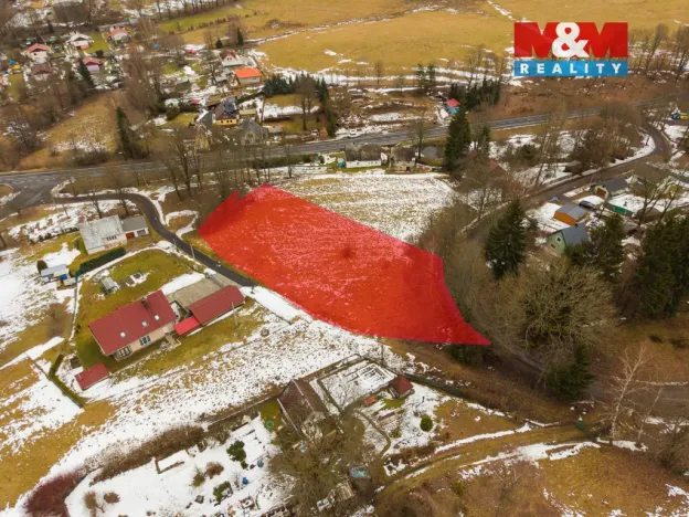 Prodej pozemku pro bydlení, Jindřichovice, 3587 m2