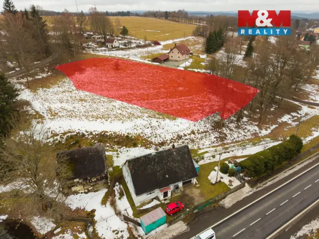 Prodej pozemku pro bydlení, Jindřichovice, 3587 m2