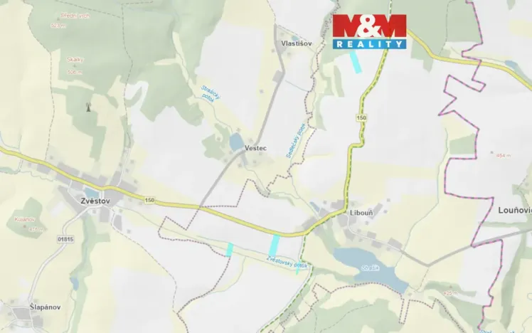 Prodej pole, Zvěstov - Libouň, 19192 m2
