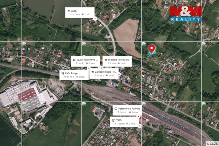 Prodej pozemku pro bydlení, Petrovice u Karviné, 2722 m2