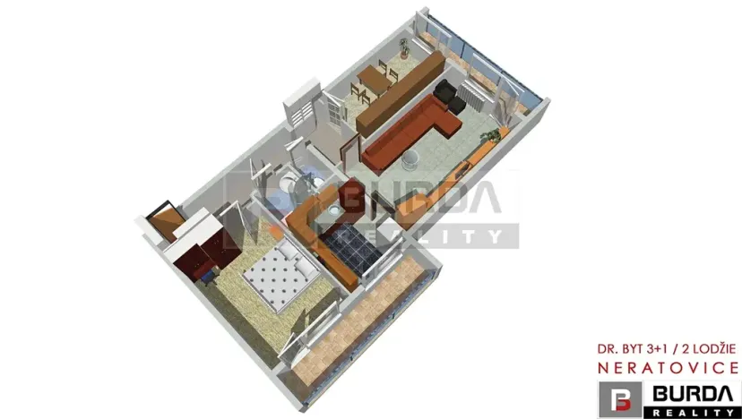 Prodej bytu 3+1, Neratovice, Na Skalkách, 81 m2