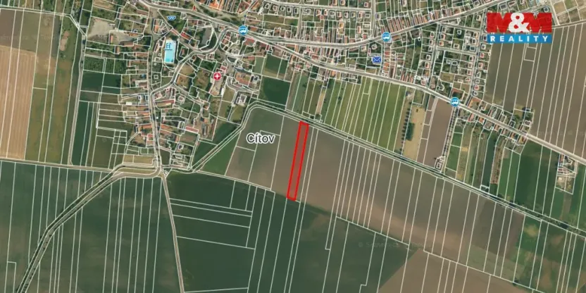 Prodej pole, Cítov, 4663 m2
