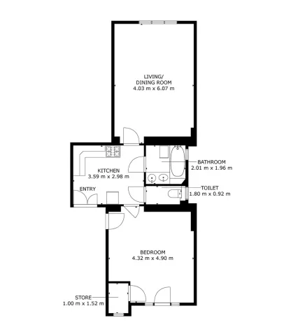 Pronájem bytu 2+1, Praha - Strašnice, Nad Primaskou, 64 m2