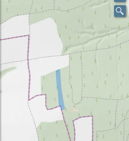 Prodej lesa, Blížejov - Lštění, 6627 m2