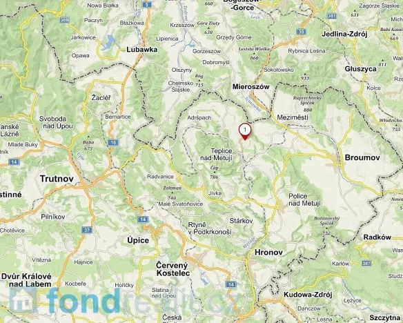 Prodej pozemku, Teplice nad Metují, 5185 m2