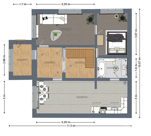 Prodej rodinného domu, Čerňovice, 140 m2