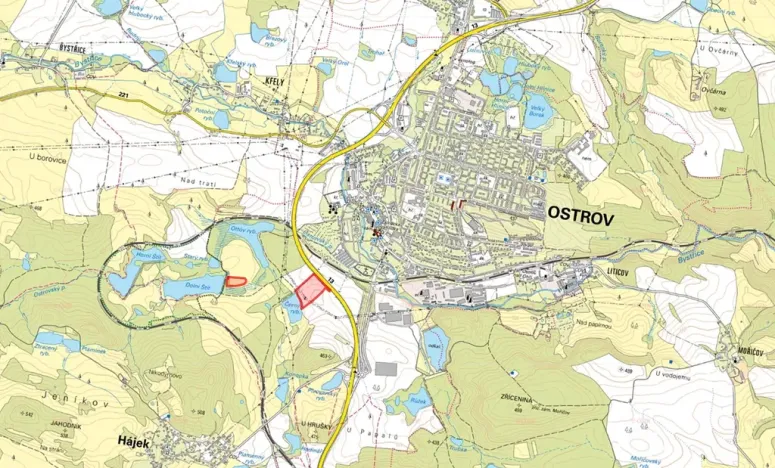 Prodej louky, Ostrov, 27039 m2