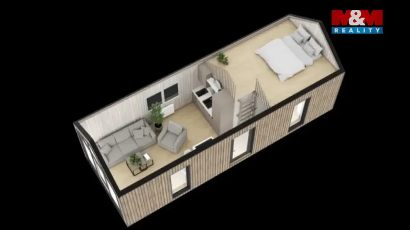 Prodej domu na klíč, Dolní Morava, 35 m2