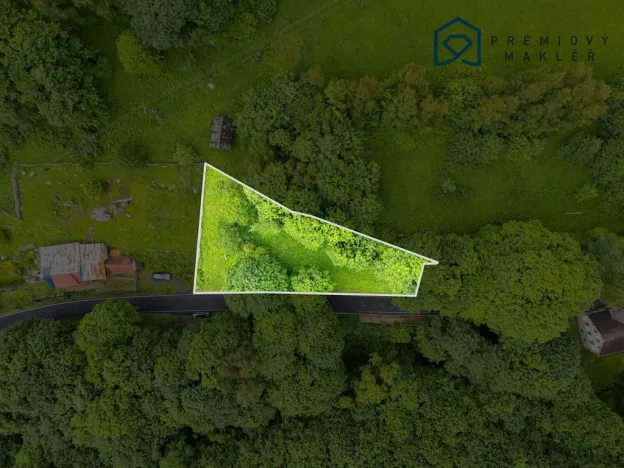 Prodej pozemku, Perštejn, 900 m2