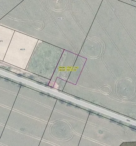 Prodej pozemku pro bydlení, Oskava, 1250 m2