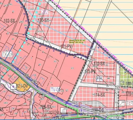 Prodej pozemku pro bydlení, Líšnice, 5077 m2