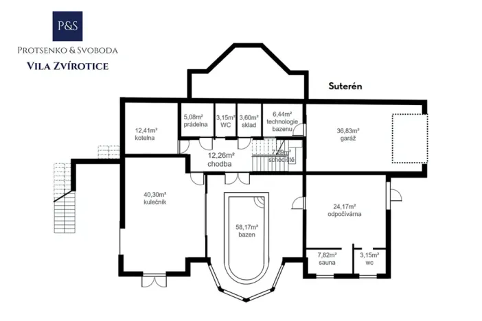 Prodej rodinného domu, Dublovice, 750 m2