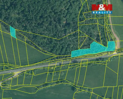 Prodej lesa, Rabí, 28273 m2