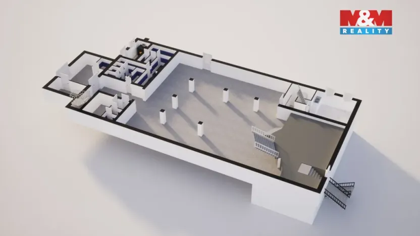 Prodej výrobních prostor, Krnsko, 700 m2