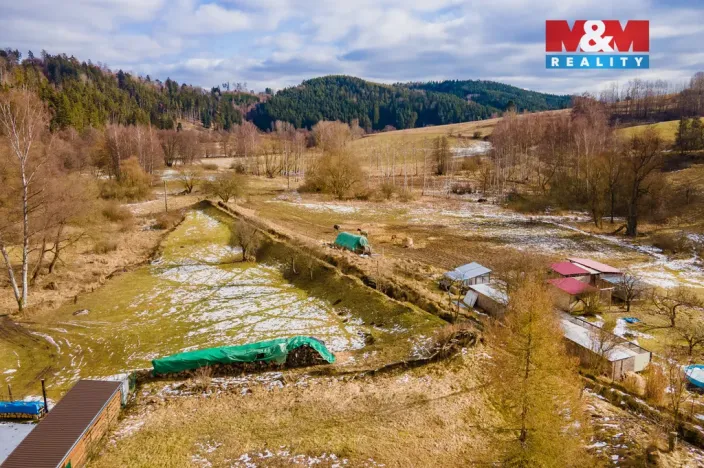 Prodej zahrady, Chodová Planá - Michalovy Hory, 1740 m2