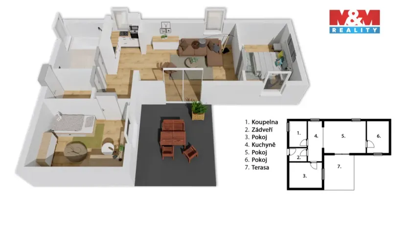 Prodej rodinného domu, Ostrava - Petřkovice, Hlučínská, 58 m2