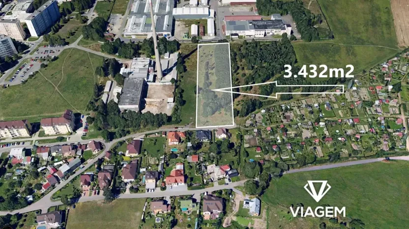 Prodej komerčního pozemku, Hlinsko, 3430 m2