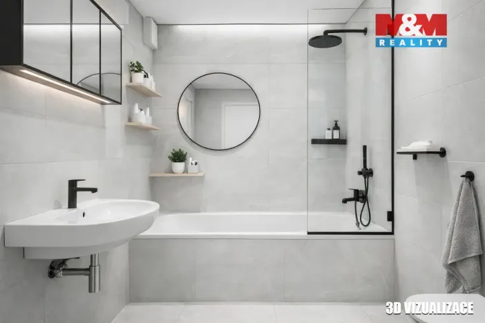 Prodej bytu 3+kk, Praha - Kyje, Travná, 65 m2