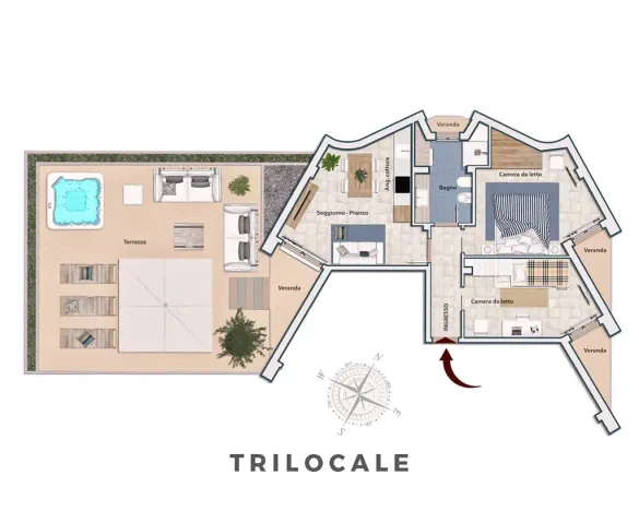 Prodej bytu 2+kk, Pietra Ligure, Itálie, 50 m2