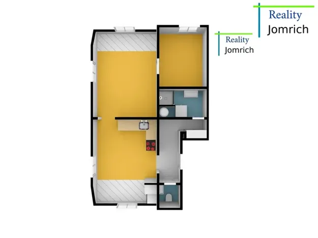 Pronájem bytu 2+1, Liberec, Palackého, 55 m2