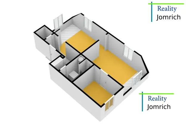 Pronájem bytu 2+1, Liberec, Palackého, 55 m2