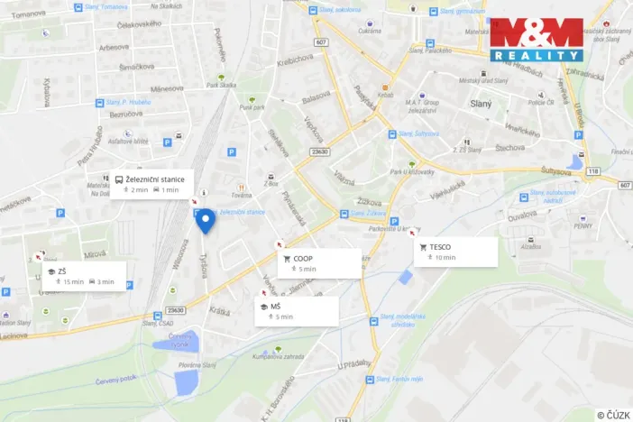 Prodej činžovního domu, Slaný, Tyršova, 246 m2