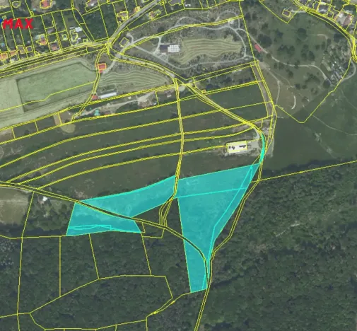 Prodej pozemku, Všenory, 96565 m2