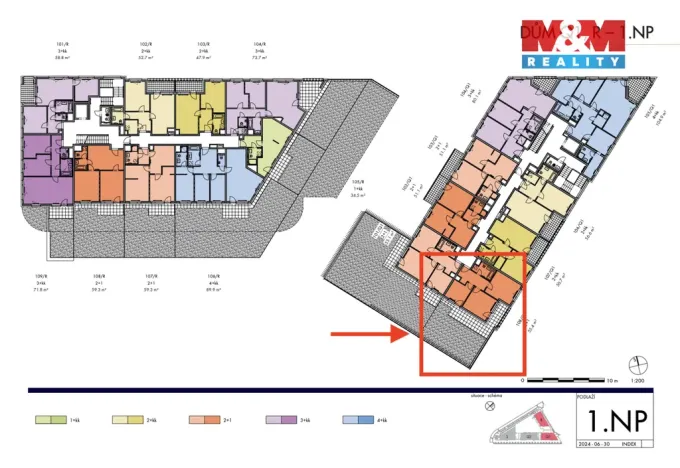 Prodej bytu 2+1, Praha - Hlubočepy, Gollové, 55 m2