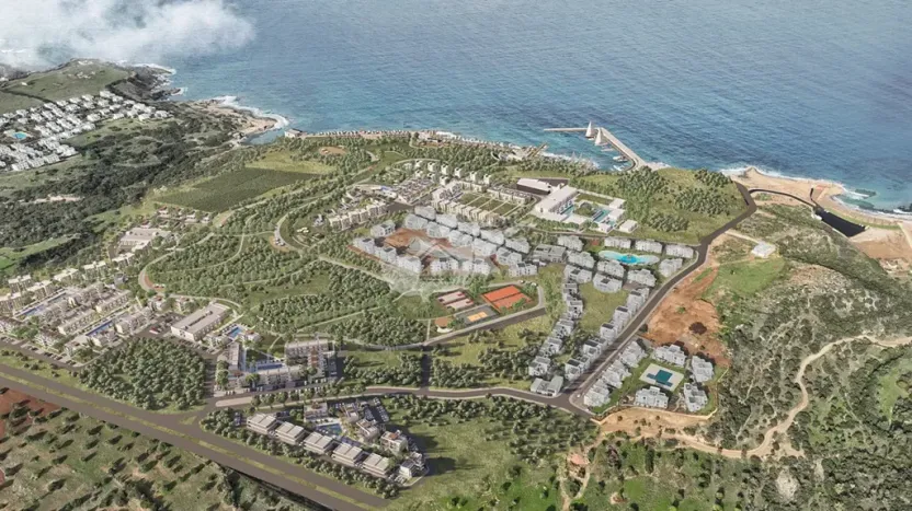 Prodej bytu 2+kk, Agios Amvrosios Keryneias, Kypr, 65 m2