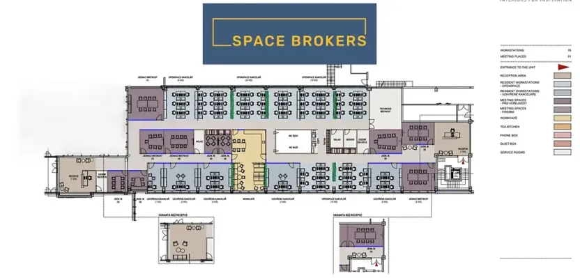 Pronájem ordinace, Praha - Malešice, Sazečská, 500 m2