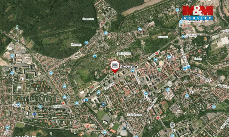 Prodej bytu 1+kk, Kladno, Štechova, 49 m2