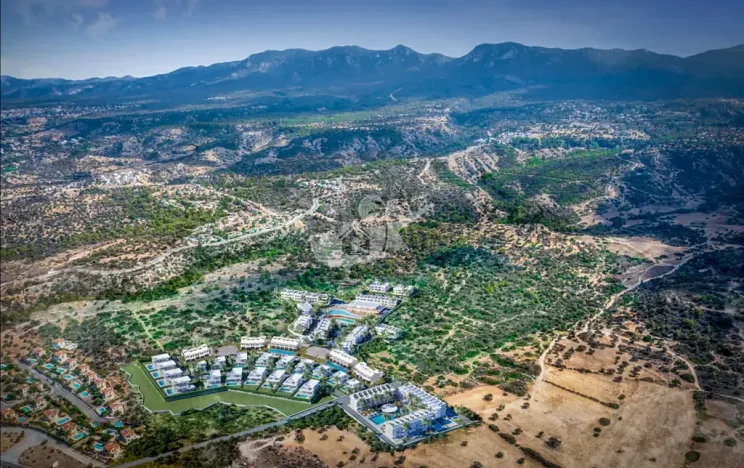 Prodej bytu 1+1, Agios Amvrosios Keryneias, Kypr, 47 m2