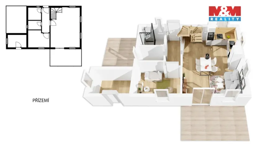 Prodej rodinného domu, Nový Bor - Janov, 106 m2