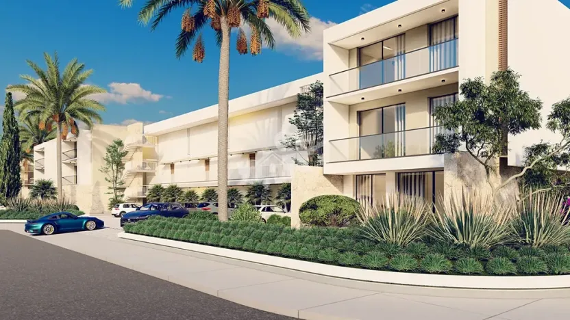 Prodej bytu 2+kk, Agios Amvrosios Keryneias, Kypr, 41 m2