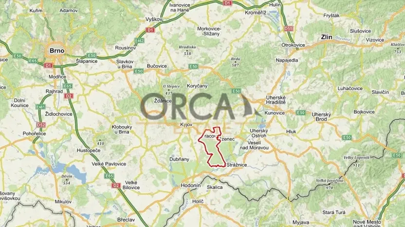 Prodej pole, Vracov, 474 m2