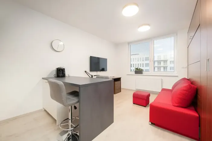 Pronájem bytu 1+kk, Brno, Placzkova, 28 m2