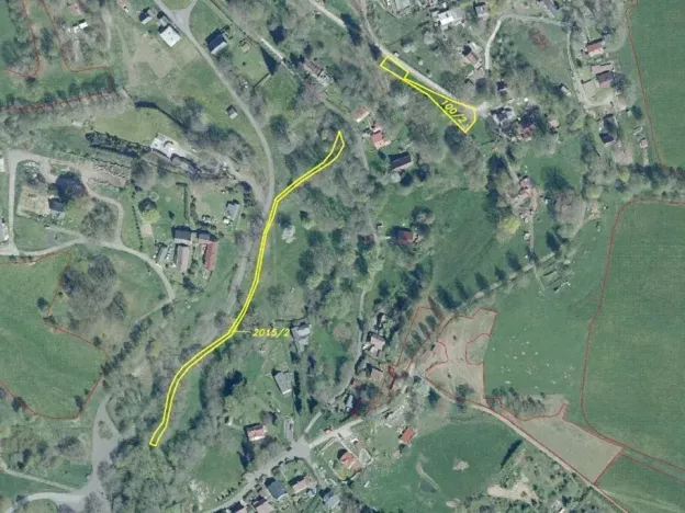 Dražba pozemku, Aš, 1691 m2