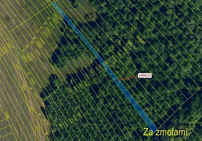 Dražba lesa, Ivančice, 255 m2