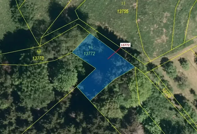 Dražba louky, Vsetín, 404 m2