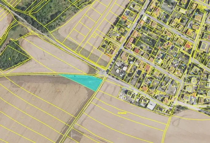 Prodej pole, Cvrčovice, 2032 m2