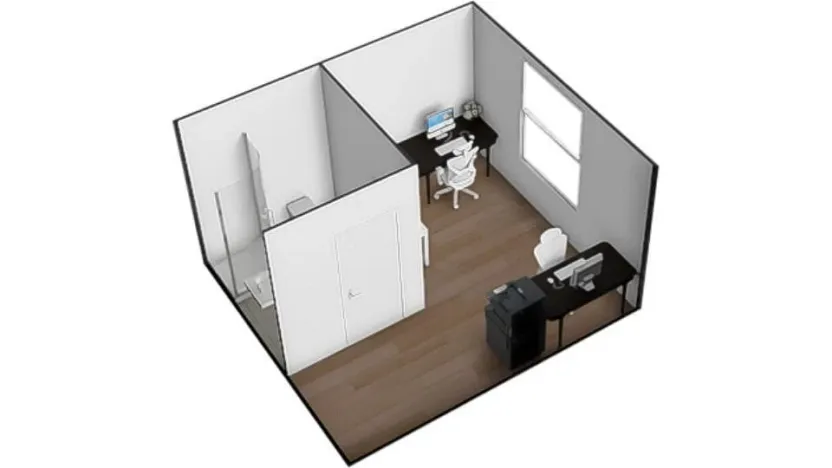 Pronájem kanceláře, Brno - Maloměřice, Hády, 15 m2