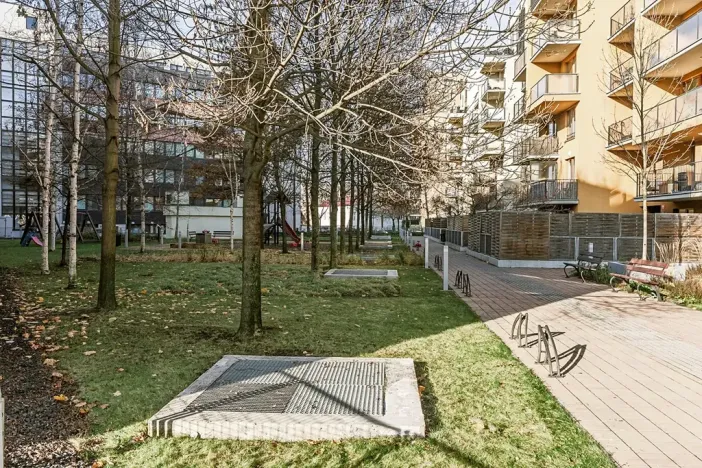 Pronájem bytu 1+kk, Praha - Holešovice, Jankovcova, 33 m2