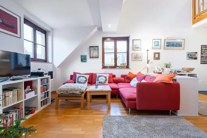 Pronájem bytu 3+kk, Beroun, Náměstí Joachima Barranda, 81 m2