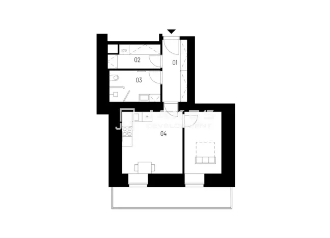 Pronájem bytu 2+kk, Kutná Hora, Hloušecká, 40 m2