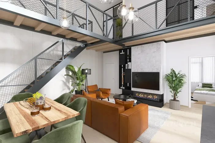 Prodej atypického bytu, Praha - Vysočany, Kolbenova, 181 m2