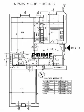 Pronájem bytu 2+kk, Praha - Vinohrady, Mánesova, 91 m2