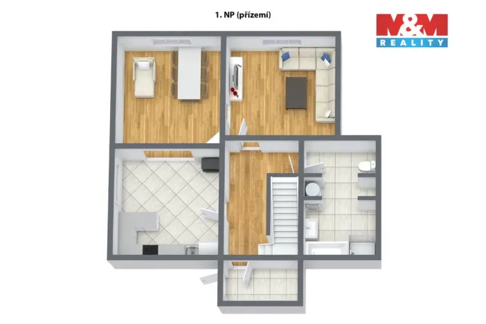 Prodej rodinného domu, Krásný Les - Damice, 188 m2